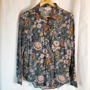 LOFT Petit Floral Blouse